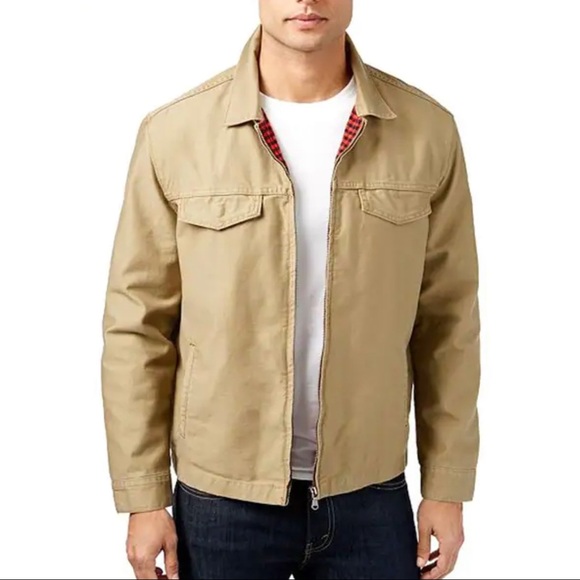 Levi’s Khaki Tan Good Harrington Trucker Jacket S